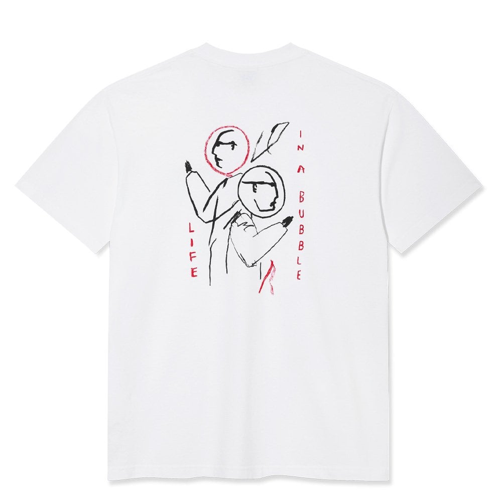 Life In A Bubble T-Shirt - White