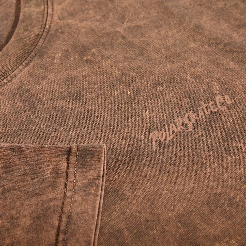 Surf Logo Acid T-Shirt - Brown
