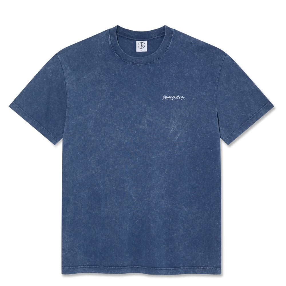 Surf Logo Acid T-Shirt - Dark Blue