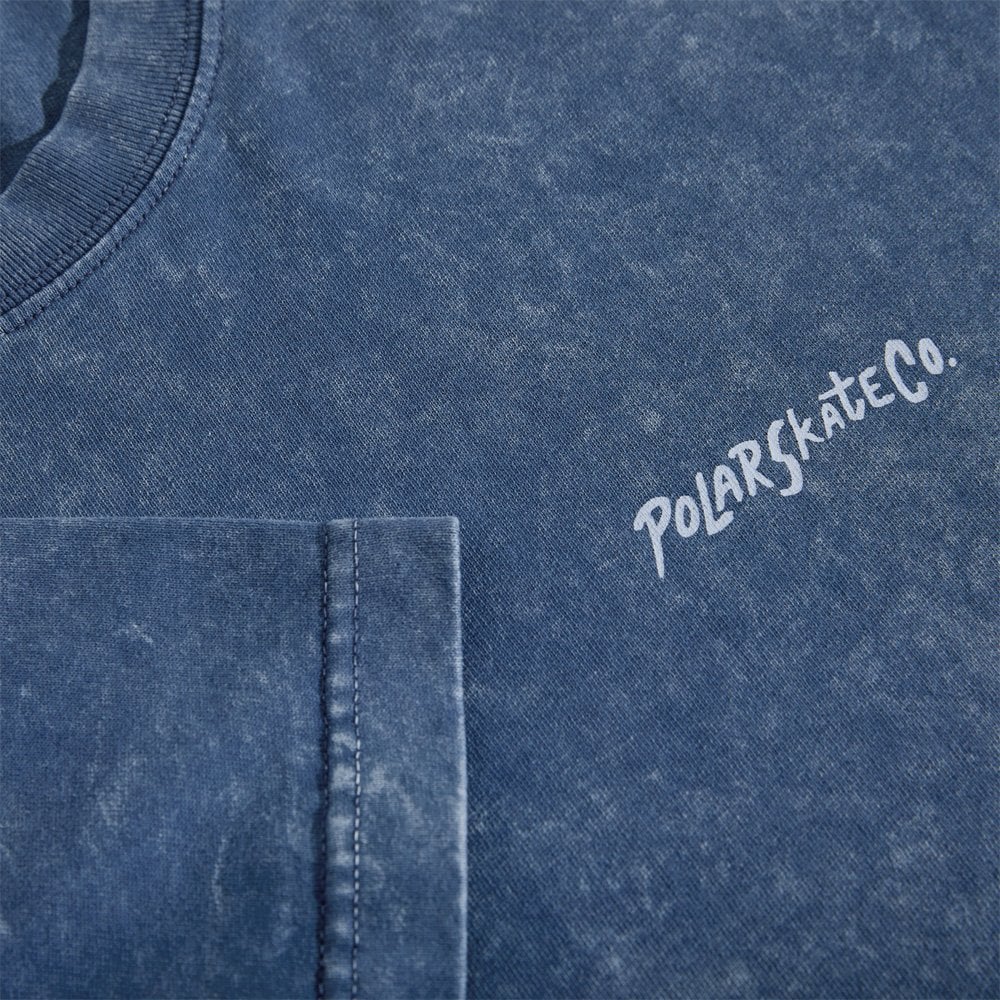 Surf Logo Acid T-Shirt - Dark Blue