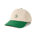 Stroke Logo Cap - Ecru/Green