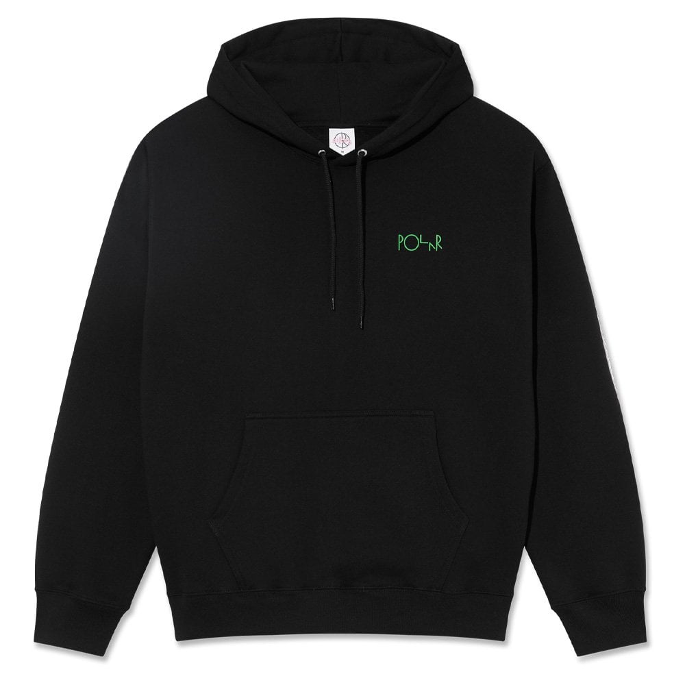 Ourselves Collage Fill Logo Hoodie - Black
