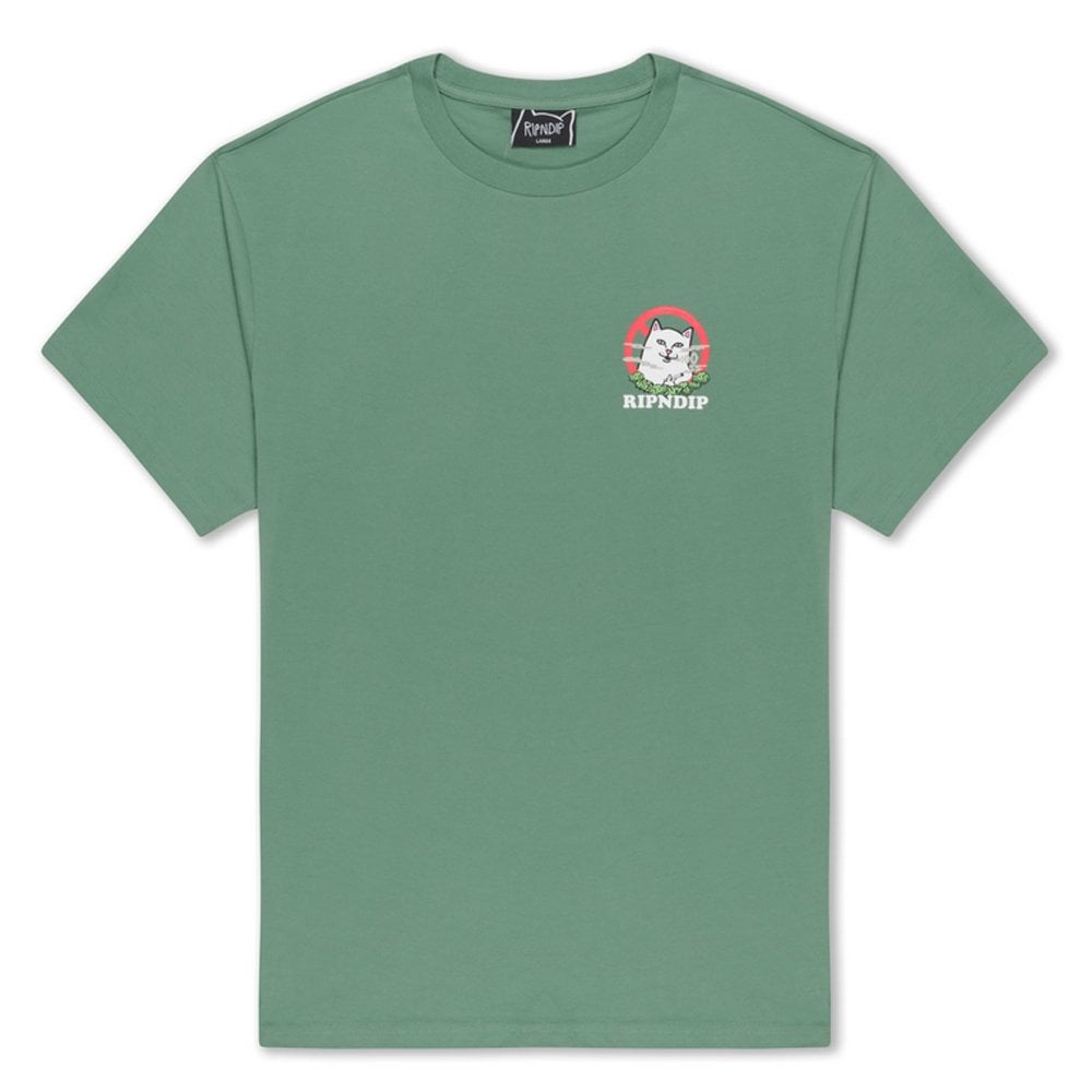 No Smoking T-Shirt - Light Olive