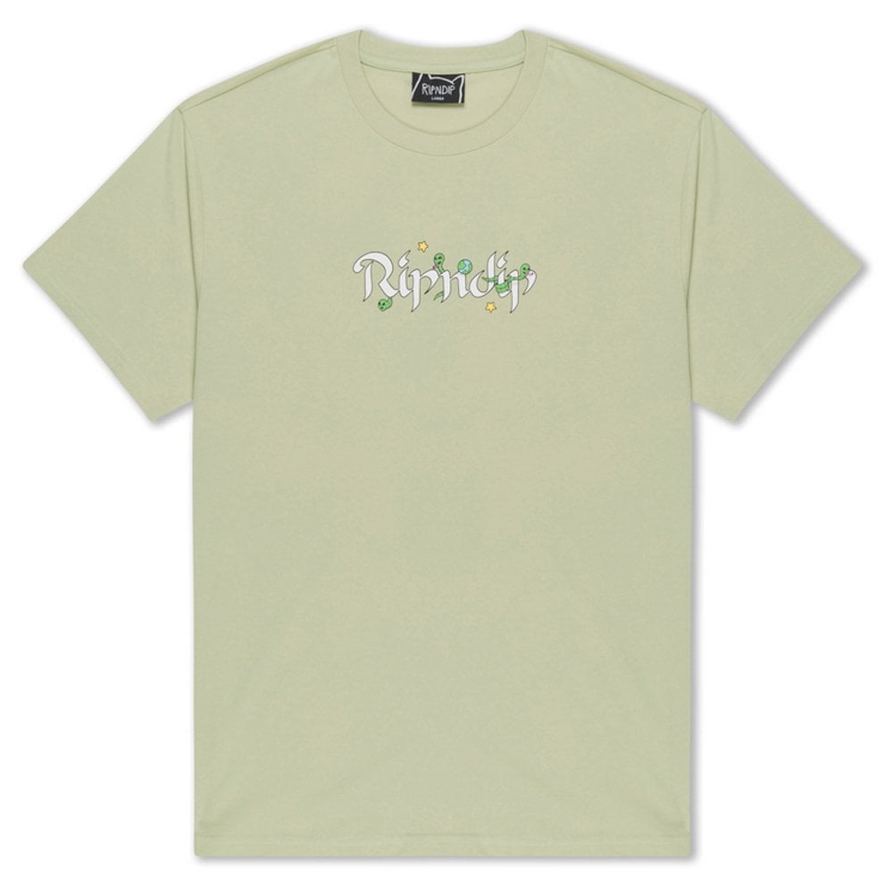 Alien Whisper T-Shirt - Light Moss