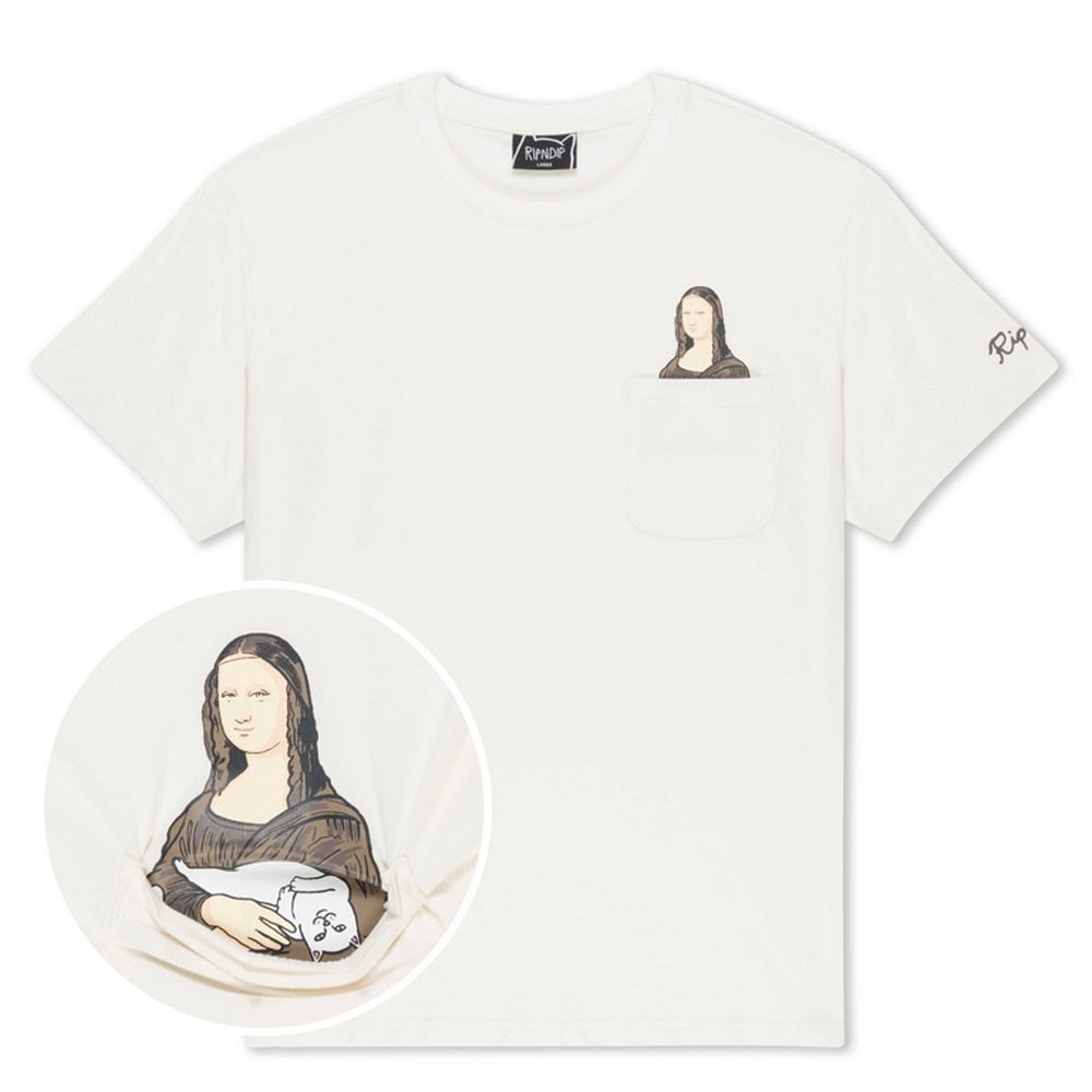 Nermalisa Pocket T-Shirt - Bone