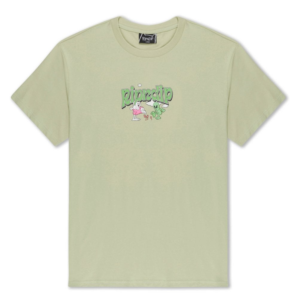 Playground T-Shirt  - Light Moss