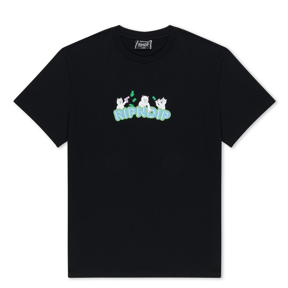 Club Cream T-Shirt - Black