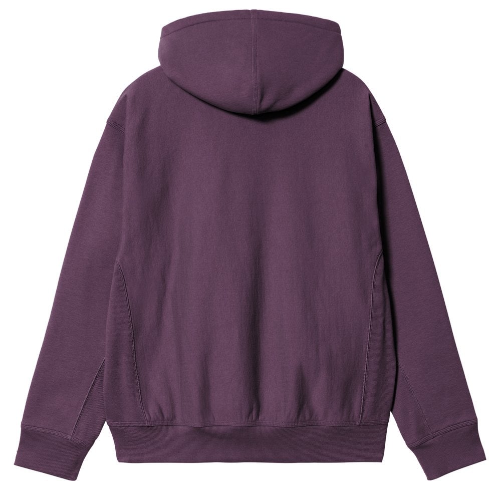 Hooded American Script Sweatshirt - Huckleberry