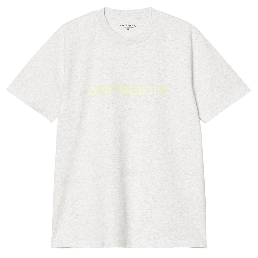 Script T-Shirt - Ash/Air Grn