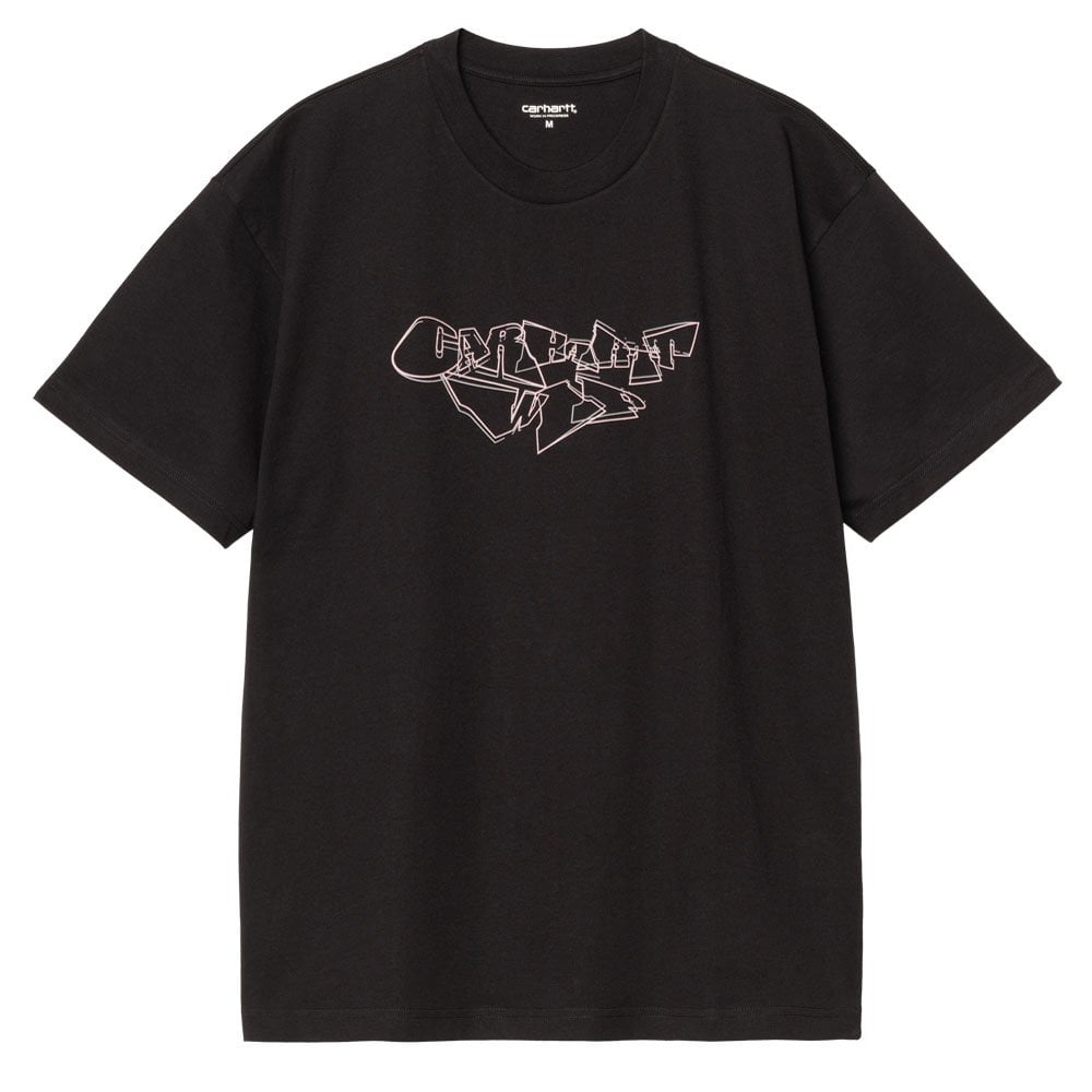 Screwed Up Script T-Shirt - Black