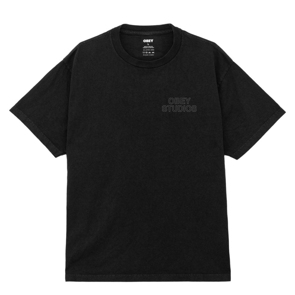 Studios Outline T-Shirt - Vintage Blk