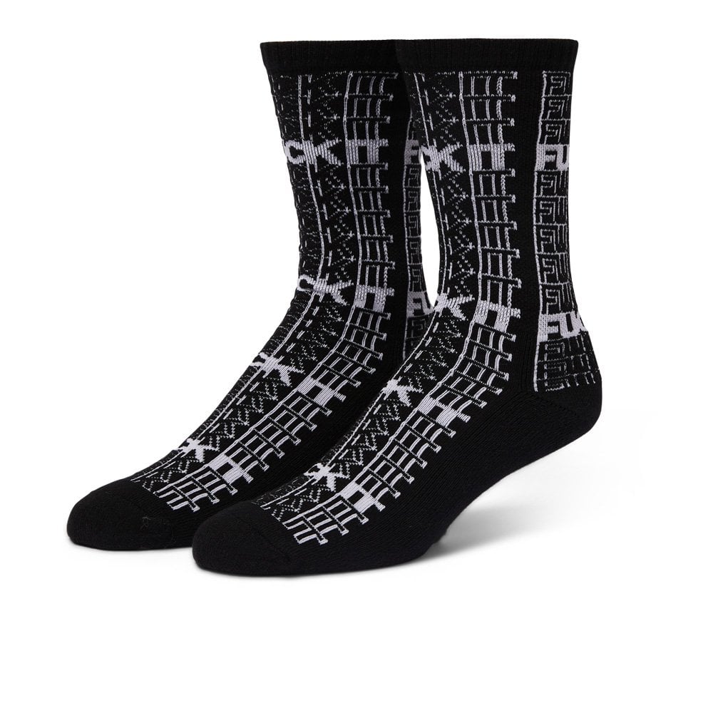 Fuck It Sock  - Black