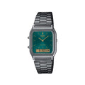 AQ-230EGG-3AEF - Gunmetal/Grn