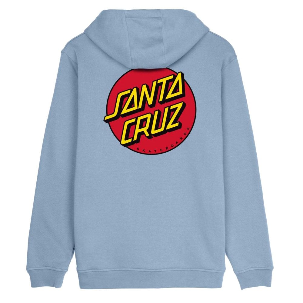 Classic Dot Chest Hoodie - Fresh Blue