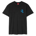 Screaming Hand Chest T-Shirt - Black