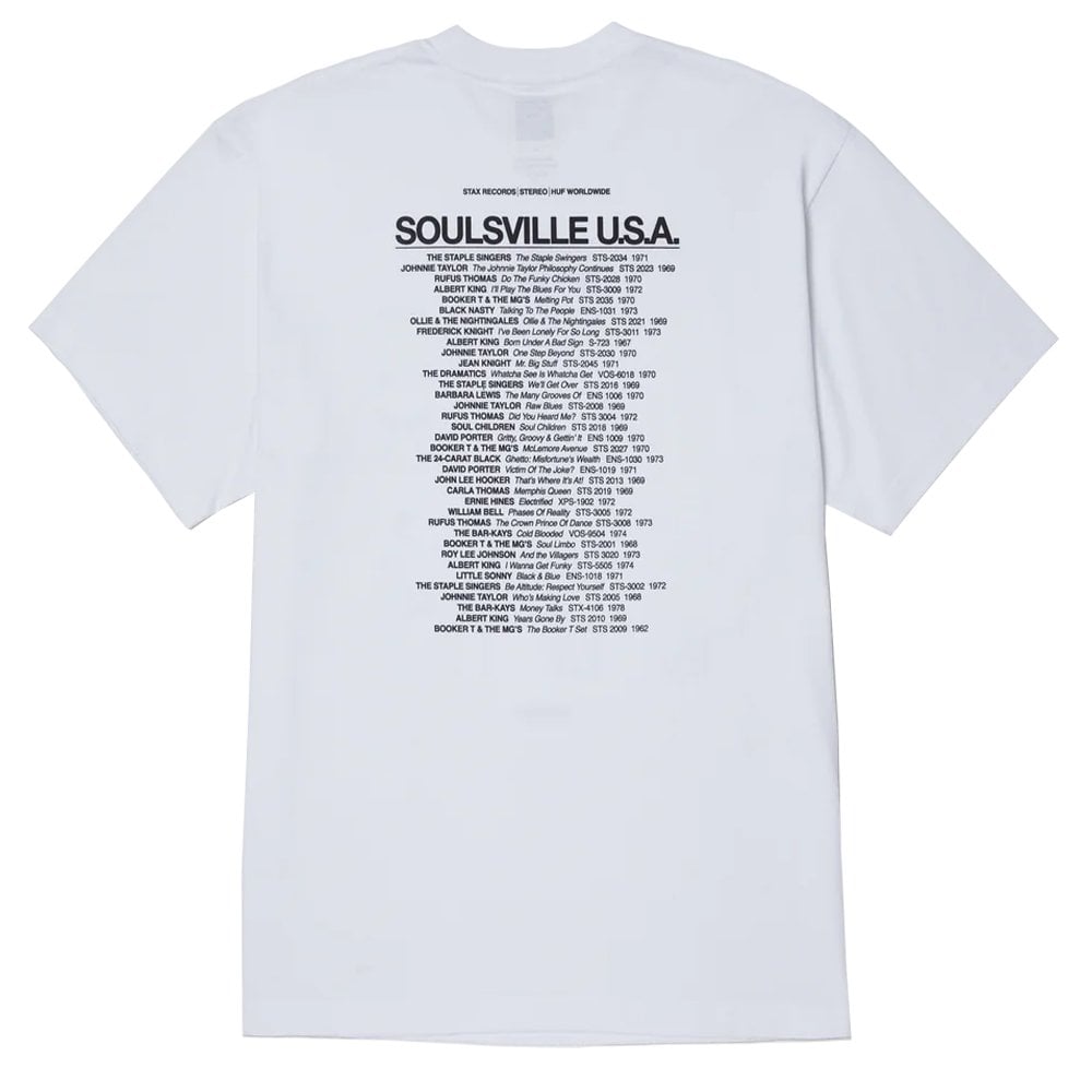 x Stax Soulsville T-Shirt  - White