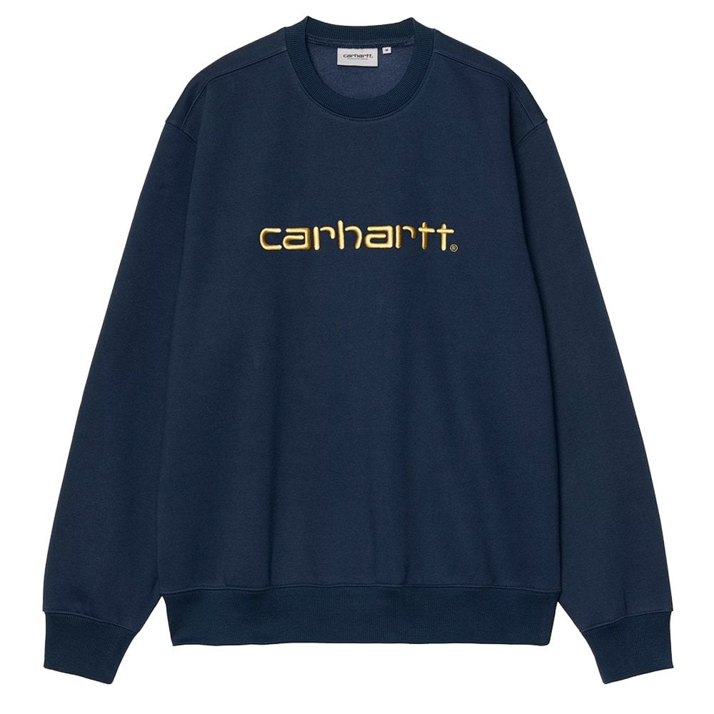 Carhartt Sweatshirt - Ink/Air Yllw