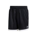 Mock Eyelet Shorts - Black