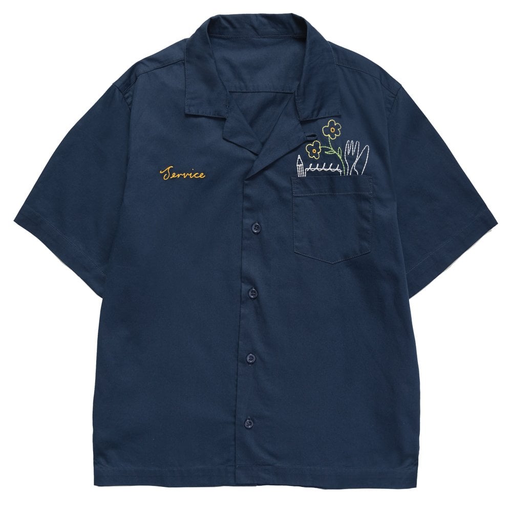 Light Twill Necessities Shirt - Navy