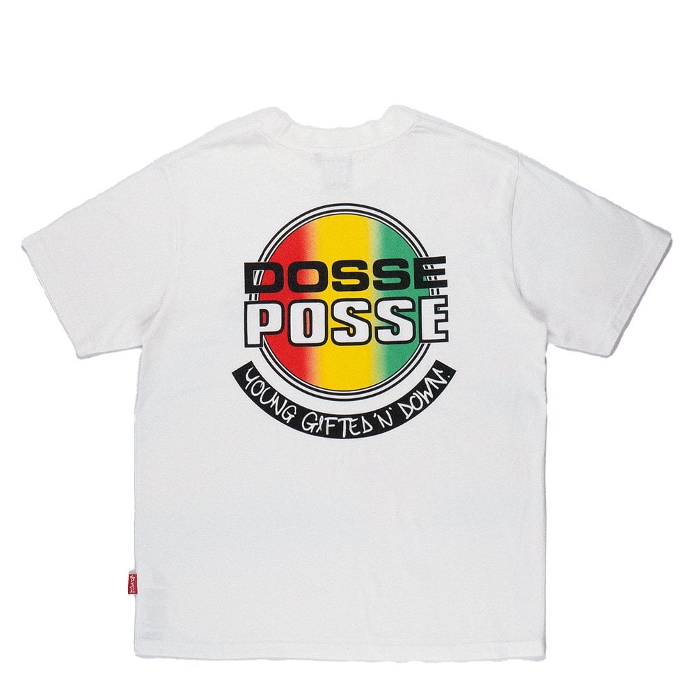 Rasta Dot T-Shirt - Vintage Wht