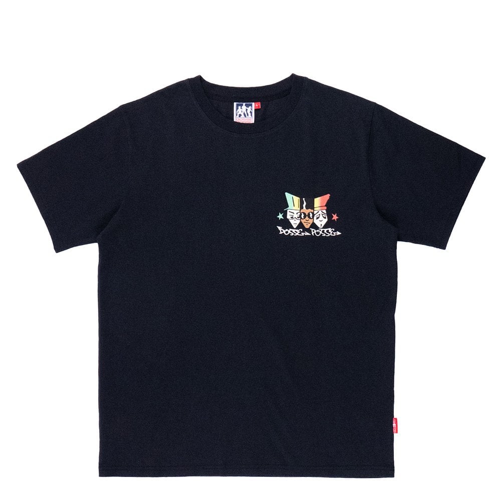 3 Heads T-Shirt - Vintage Blk