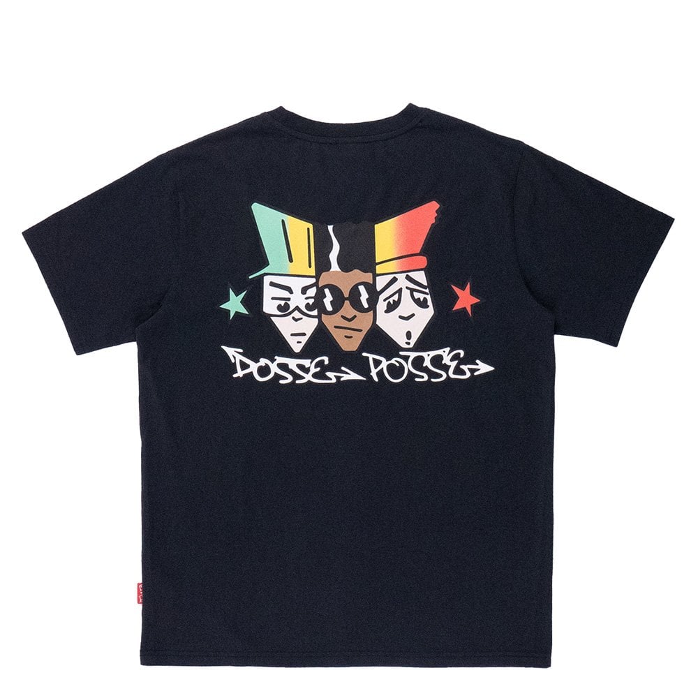 3 Heads T-Shirt - Vintage Blk