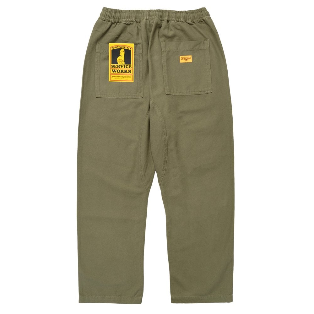 Classic Chef Pant  - Olive