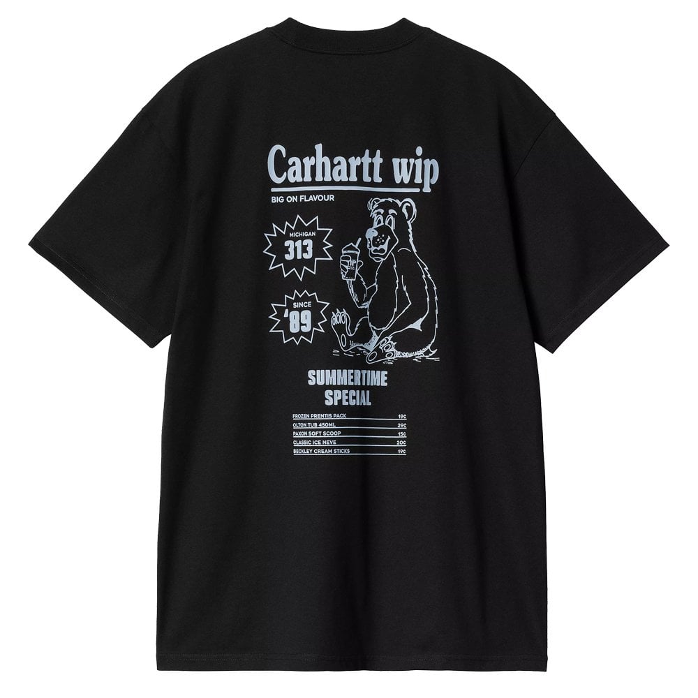 Catalogue T-Shirt - Blk/Bluebird