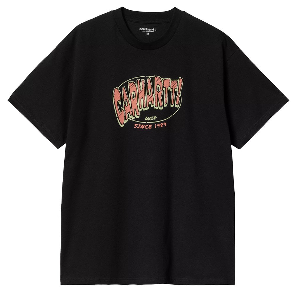 Hot Script T-Shirt - Black