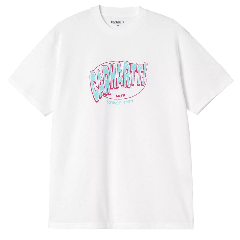 Hot Script T-Shirt - White