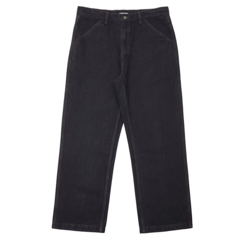 Workers Club Denim Jeans - Jet Black
