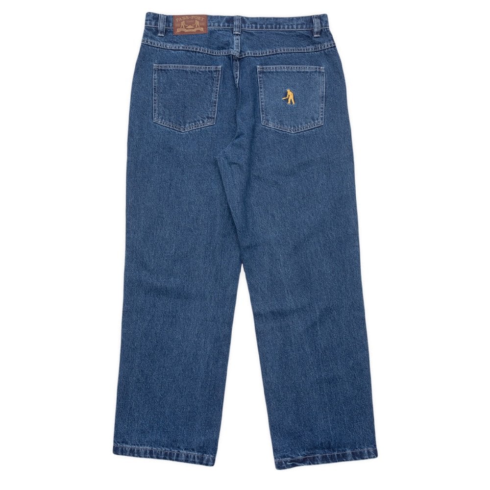 Workers Club Denim Jeans - Fade Dk Indi