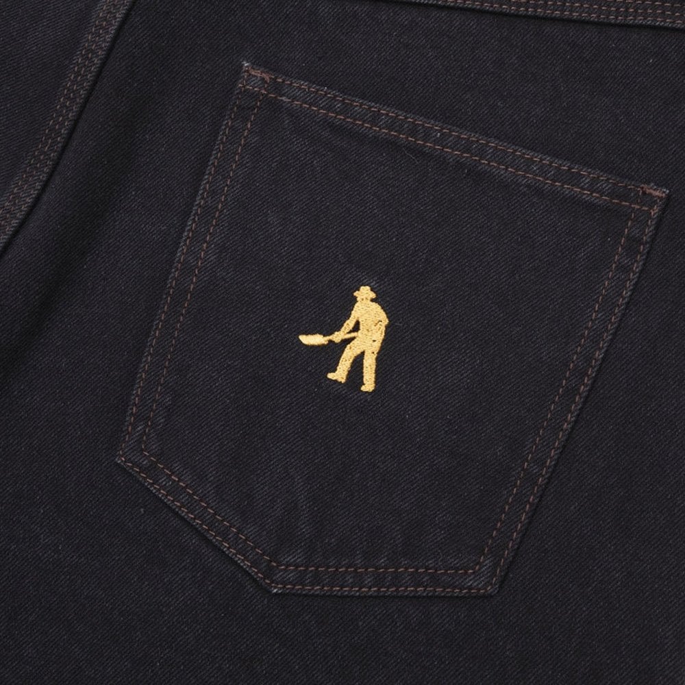 Workers Club Denim Jeans - Jet Black