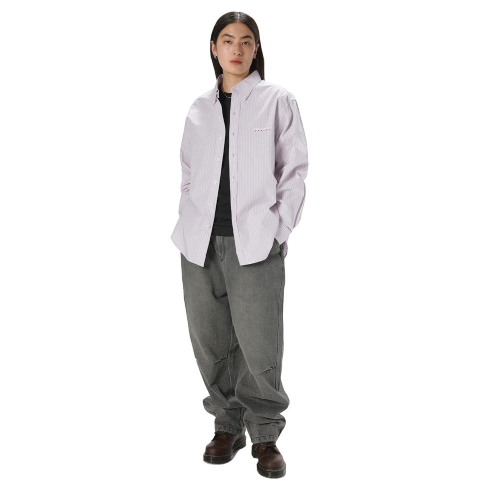 DSN Striped Shirt - Lilac