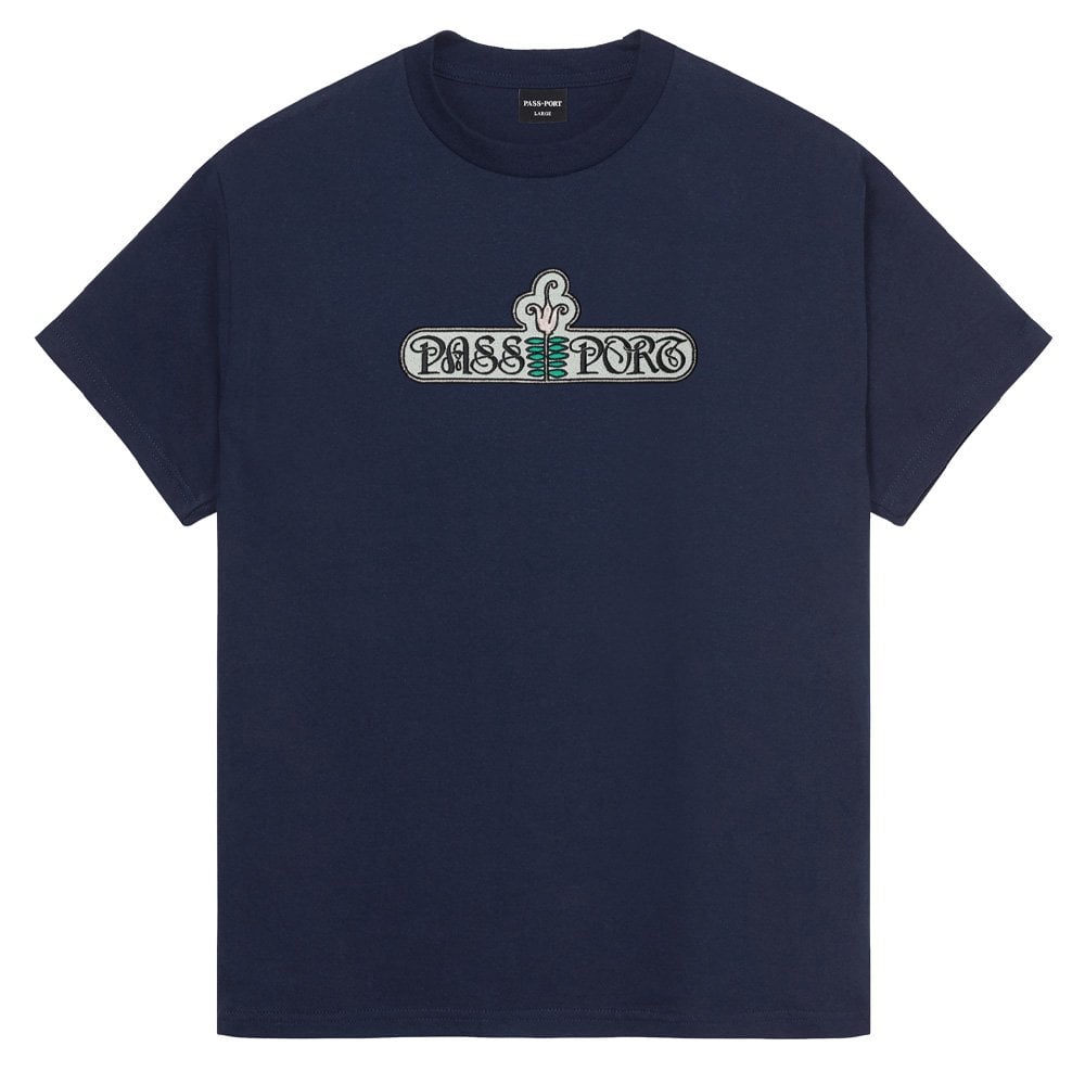 Gardenia T-Shirt - Navy