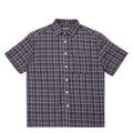Workers Check Shirt - Navy