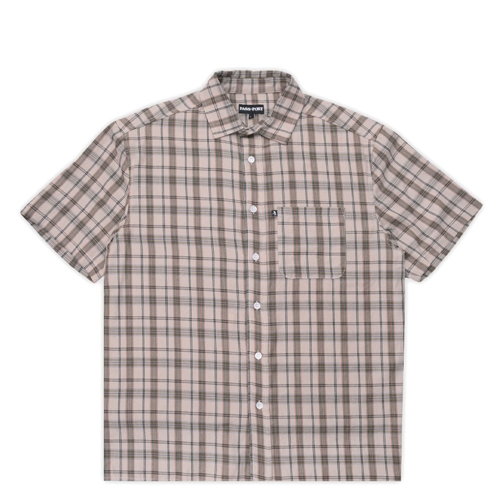 Workers Check Shirt - Sand