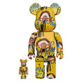Be@rbrick Andy Warhol x Jean-Michel Basquiat 100% and 400% - Aw X Jmb