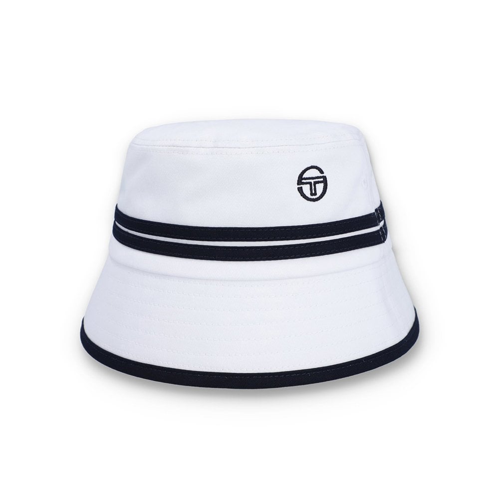 Newton Bucket Hat - White/M Blue