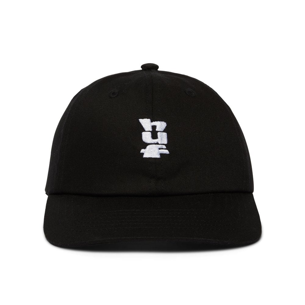 HUF Set Megablast 6-Panel Curved Visor Hat - Black
