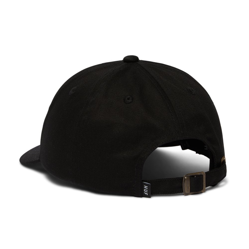 HUF Set Megablast 6-Panel Curved Visor Hat - Black