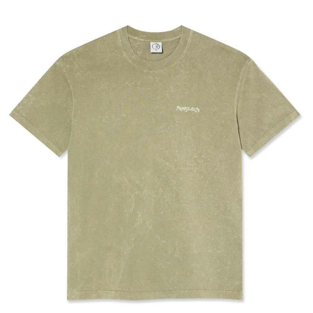 Surf Logo Acid T-Shirt - Light Green