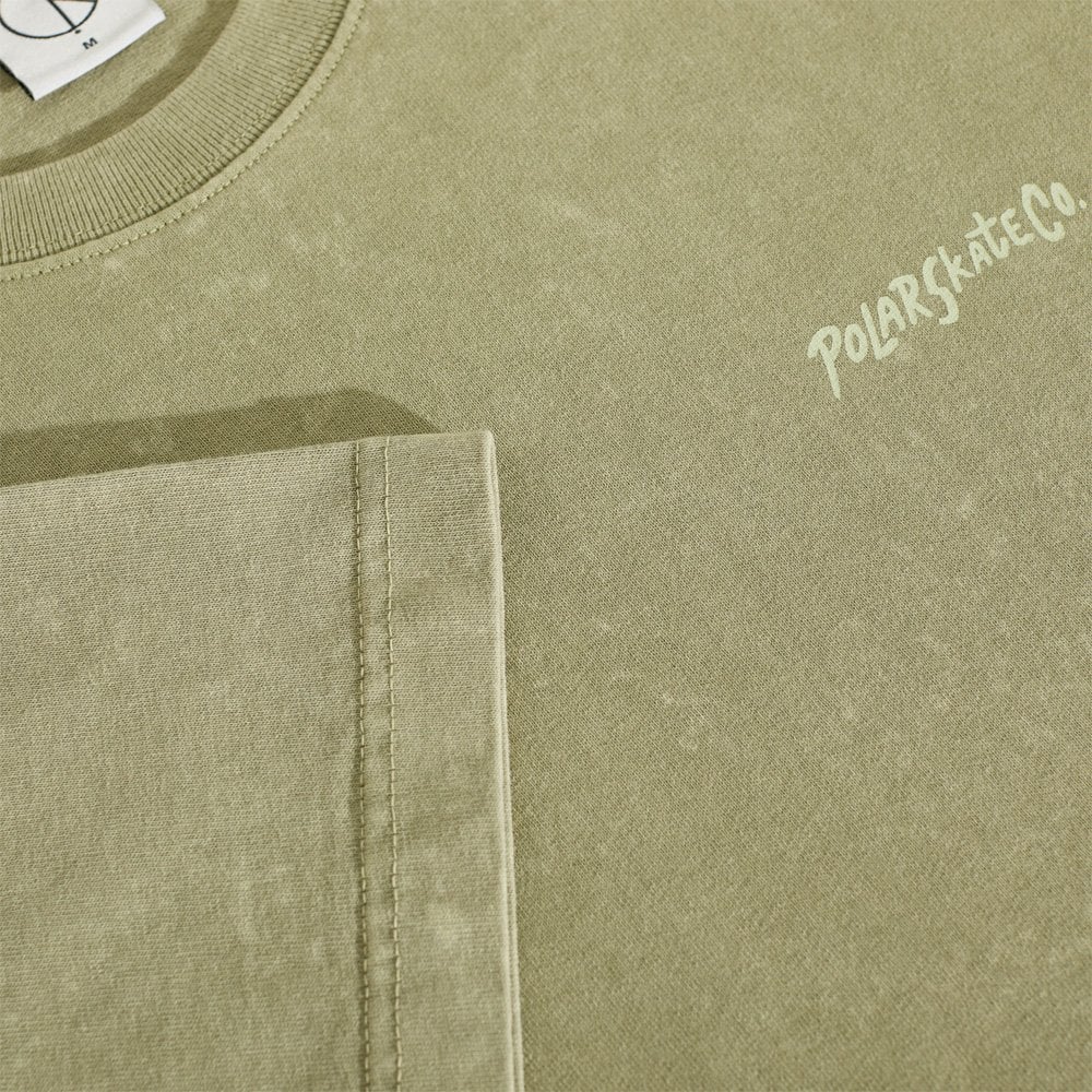 Surf Logo Acid T-Shirt - Light Green