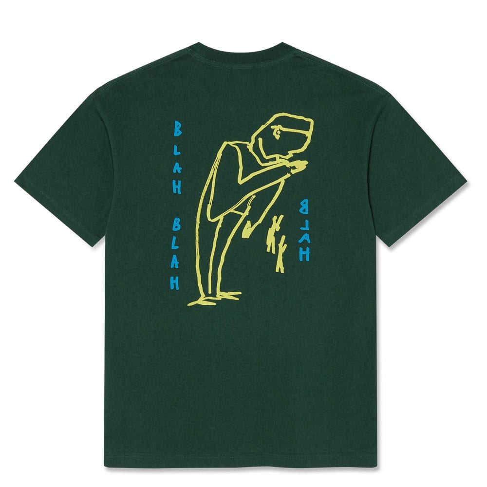 Blah Blah Blah T-Shirt - Dark Green