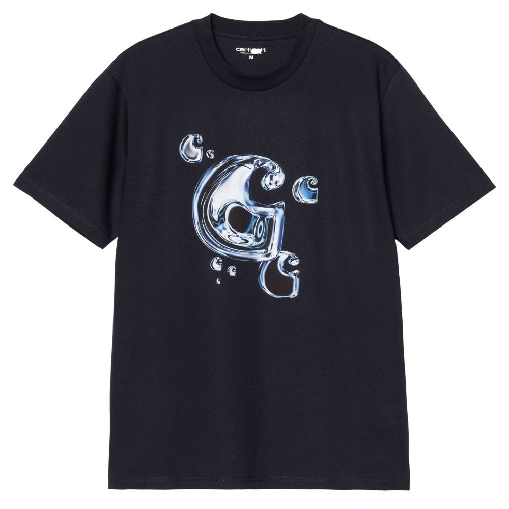 Solar Chrome C-Logo T-Shirt - Dark Navy