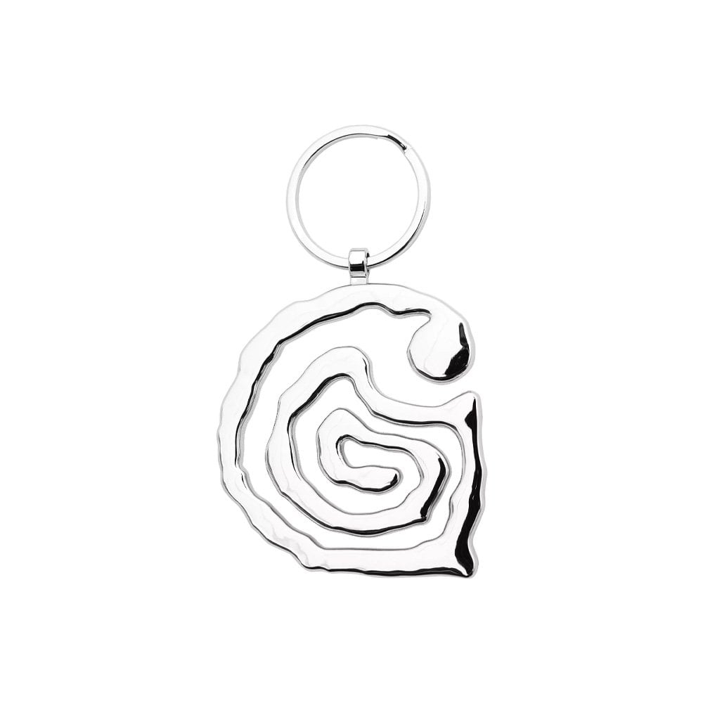 Helix Keychain - Silver