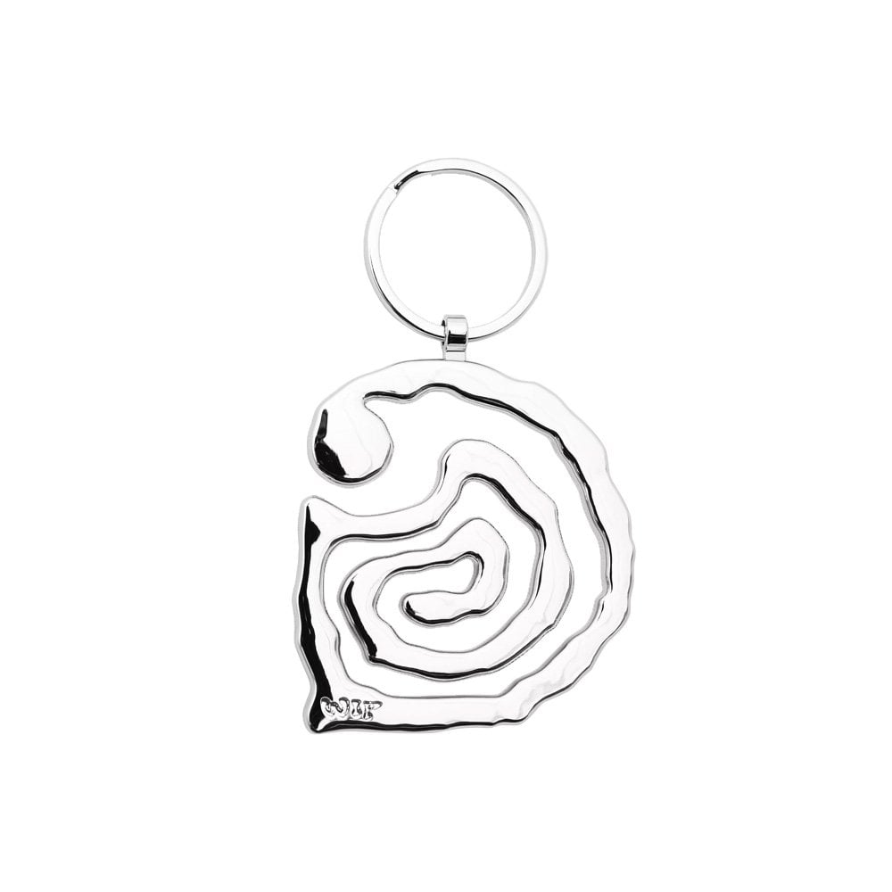 Helix Keychain - Silver