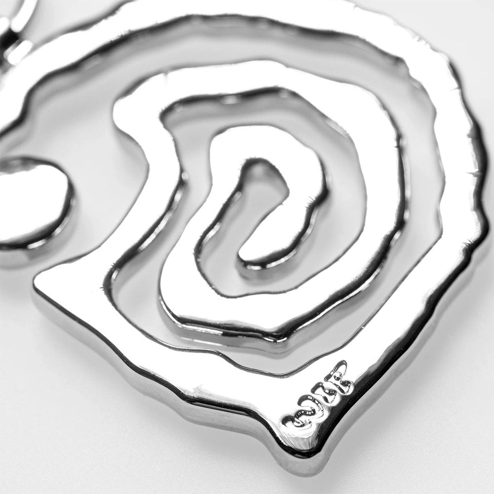 Helix Keychain - Silver