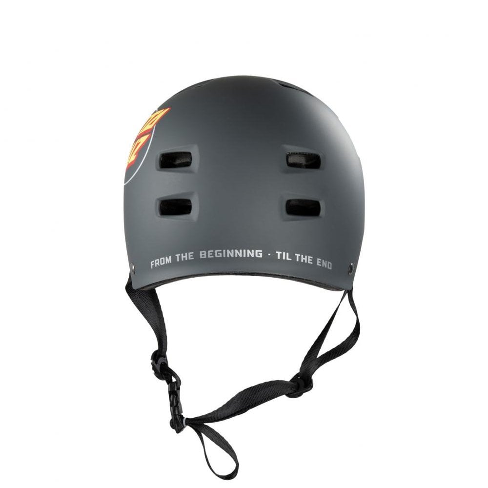 Santa Cruz Oval Dot Helmet  - Charcoal