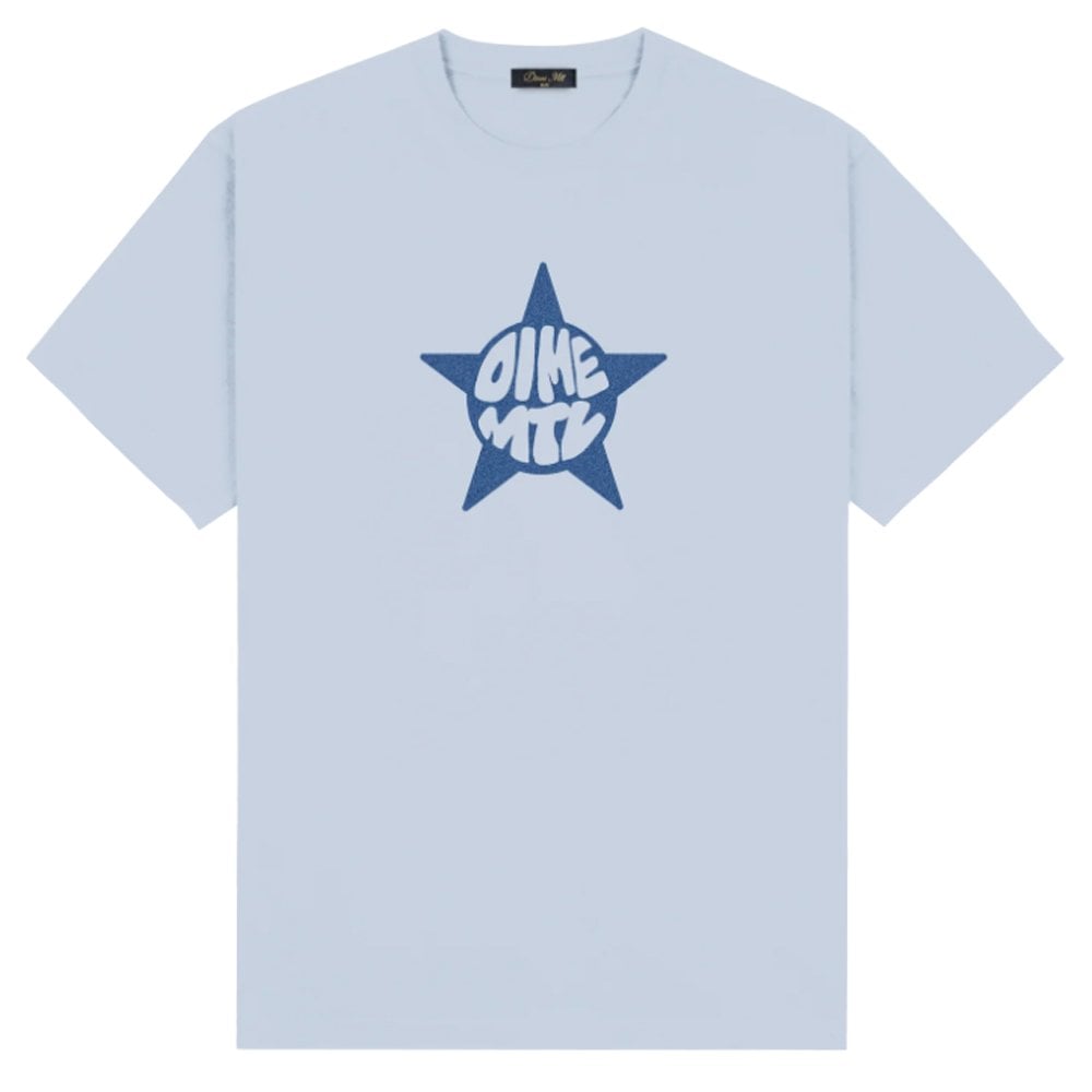 Star T-Shirt  - Blue Fog